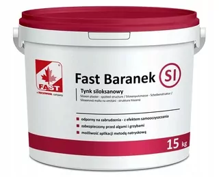 Fasádna omietka Fast Lamb SISI 1,5mm BIELA
