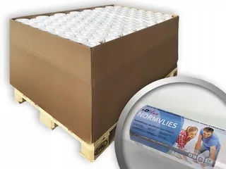 Stavebný flis Profhome Normvlies 299-150-96 150 gr/m2 biela 1 box s 96 kotúčmi 1800 m2
