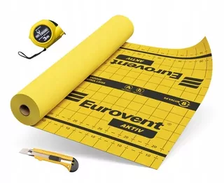 Parotesná fólia Eurovent 50 x 1,5 x 0,5 mm 90 g/m²