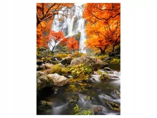 Fototapeta 150 × 200cm Jesenný vodopád