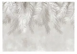 Fototapeta - Foto-tapety pero listy palmy béžová 416x254