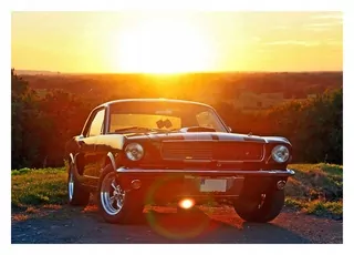 Fototapeta 3D Ford Mustang auto auto