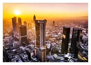Fototapeta 3D Frankfurt Nemecko mesto
