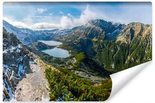 Fototapeta Údolie piatich jazier Hory nebo 315 × 210