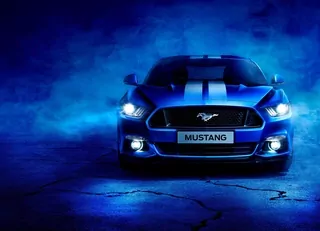 Samolepiaca fototapeta FORD MUSTANG 02