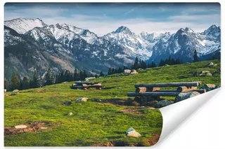Fototapeta Krajina TATRY Polana Obloha 3D 450 × 300