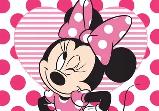 Fototapeta flizelinová motív MYŠ MINNIE 02