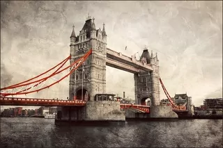 Fototapeta - Nástenný výjav na Tower Bridge II 254x184