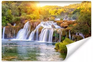 Fototapeta Krajina Vodopád Národný Park 180 × 120