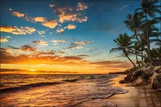 Fototapeta - Nástenný výjav na Sunset Beach v 405x270