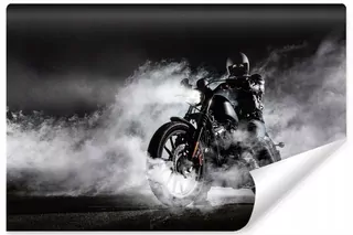 Fototapeta pre kanceláriu MOTOCYKEL Chopper Hmla 360 × 240