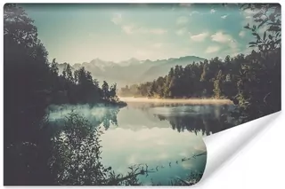Fototapeta les horská hmla príroda spálňa 300 × 450