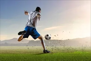 Fototapeta - Nástenné nástenné maľby samolepiace futbal, futbalista 130cm
