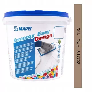 Mapei epoxidová škárovacia hmota, odtiene hnedej a béžovej, 135 zlatý prach, 3 kg