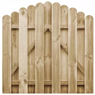 VidaXL Závesný oblúk z impregnovaného borovicového dreva 100 × 100 cm