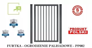Predmetom predaja je palisádová brána PP002 s rozmermi