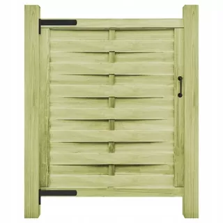 Záhradná pergola, impregnovaná borovica, 100 × 125 cm, zelená