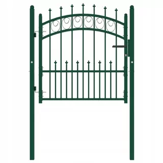 Plotové bránky s Grottoes, Steel, 100 × 100