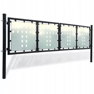 Rozmery jednotlivého panelu brány: 141 × 75 cm (Š x V)