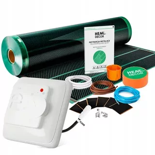 Vykurovacia fólia HD-G | Termostat T01.W | 80 W/m² | Rozloha 2 m²