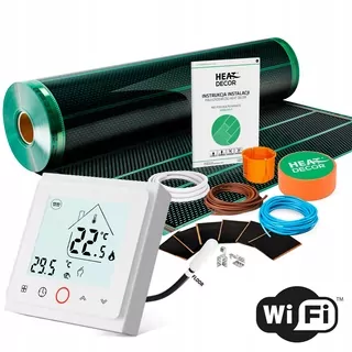 Vykurovacia fólia HD-G | Termostat T500.W.WIFI | 80 W/m² | Súprava 6 m²