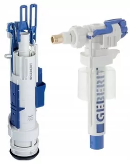 Geberit ventil 1/2'' 244.820.00.1 + Geberit rohový ventil 3/8'' 240.700.00.1