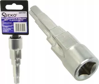 Geko 3/8-1" nástrčný kľúč na 1/2" račňu G01781