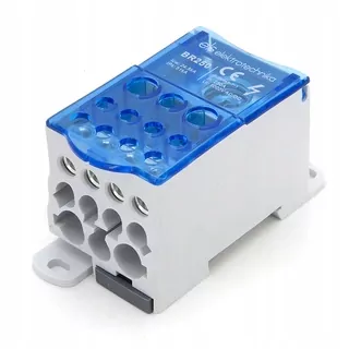 Istič - Hlavné mostík distribučnej blok 250A DIN RAIL