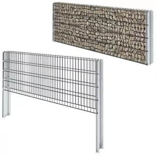 Gabiónový panel oceľový 2008 × 830 mm 14 m