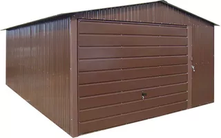 Plechová garáž Świat Garaży zdvíhacia brána 4x6 m