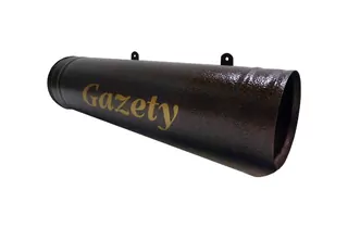 Poštová schránka - Gezeter, noviny trubice, 2 farby, lacné