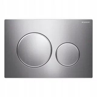 Geberit Sigma 20 spúšťacie tlačidlo lesklý chróm/matný chróм/lesklý Chróm 115.882.KH.1