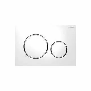 Geberit Sigma20 spúšťacie tlačidlo, vysoký lesk, biela 115.882.KJ.1