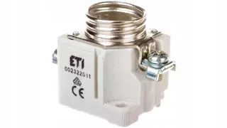 Poistková zásuvka na dosku 1P E27 DII 25 A 500 V EZV 25