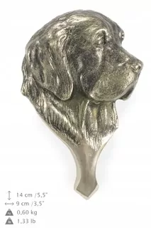 Zvonček - Zlatý retriever Knocker pre mosadzné dvere