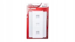 Dvojtónový zvonček GLASSO 230 V biely GNS-248-BIA SUN10000115
