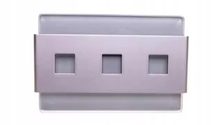 Dvojtónový gong GLASSO 230 V strieborný GNS-248-SRB SUN10000116