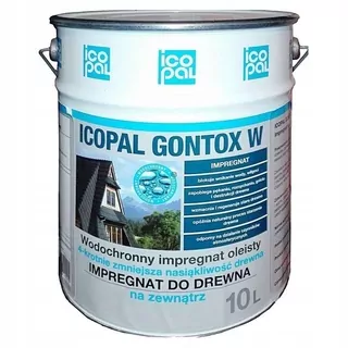 Icopal Gontox impregnácia dreva W 10 l, bezfarebná