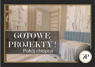 Interiérový projekt chlapčej izby PK1