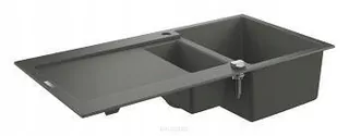 Grohe Kompozitný drez 100 × 50cm K500 GREY GRANIT