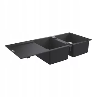 Grohe Kompozitný drez 116 × 50cm CZARMY GRANIT K500
