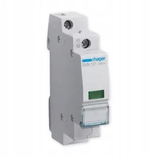 Signálové svietidlo led zelené hager 1F 230 v SVN121