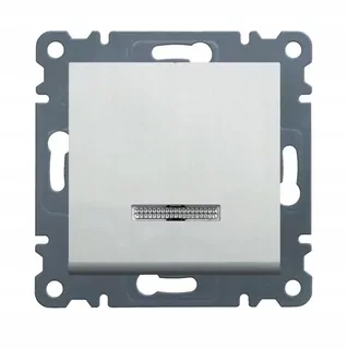 HAGER LUMINA2 Schodiskový spínač s podsvietením WL0220