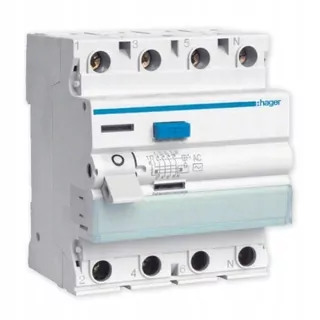 Diferenciálny istič Hager 4P 40 A 0,03 A AC CDC440J