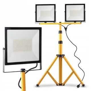Halogén na statíve MasterLed 8000 lm 100 W teplá biela