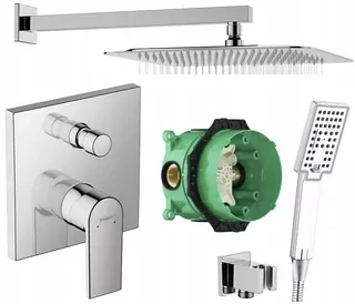 Hansgrohe Vernis Shape jednopáková nástenná vaňová a sprchová batéria, chróm