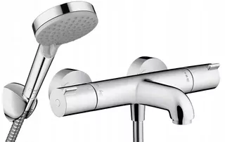 Vaňová batéria - Hansgrohe sprchovací kút + vaňová batéria TERMOSTATICKÝ