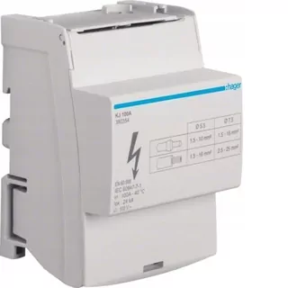 Istič - Hager KJ100A Distribúcia blok 4-pole v = 100 A