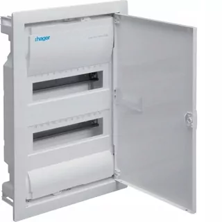 Hager VU24NE – 2-RADOVÝ rozvod volta 24 modulov IP30