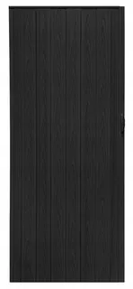 Dvere harmonika 004 08 čierny dub 100 cm